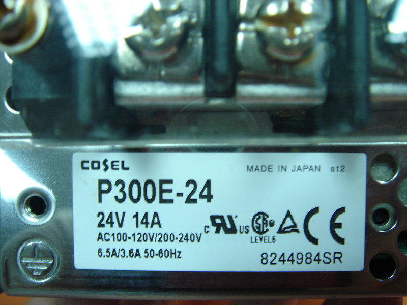 COSEL P300E-24 - PLC DCS SERVO Control MOTOR POWER SUPPLY IPC ROBOT